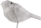 Statulėlė ORIGAMI BIRD MARBLE PRINT WHITE, 13,5 cm