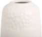 Vaza CARVE CERAMIC MATT WHITE, 16 cm