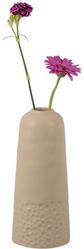 Vaza CARVE HIGH CERAMIC MATT WARM GREY, 28 cm
