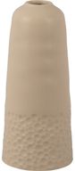 Vaza CARVE HIGH CERAMIC MATT WARM GREY, 28 cm