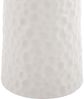 Vaza CARVE CERAMIC MATT WHITE, 28 cm