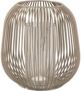 Žvakidė LANTERN ILLUMINATE MEDIUM WARM GREY, 21 cm