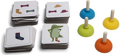 Stalo žaidimas BS TOYS Crocs' Socks