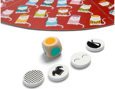 Stalo žaidimas BS TOYS Katės ir skrybėlės Cats and Hats