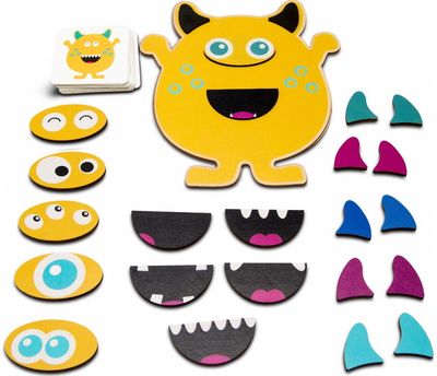 Lavinamasis žaidimas BS TOYS Monster Twins