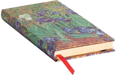 Užrašinė Hard VAN GOGH’S IRISES, Slim, linijomis, 176 p.