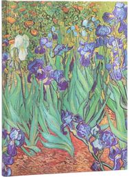 Van Gogh’s Irises Ultra Unlined Hardcover Journal