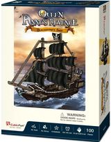 Dėlionė CUBFUN 3D (maža) Laivas Karalienės Anos kerštas