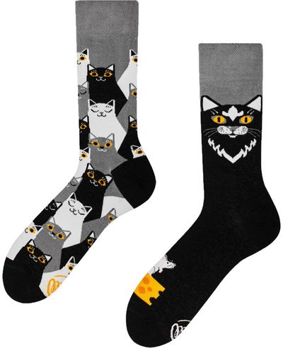 Kojinės BLACK CAT by Many Mornings, 43-46 dydis