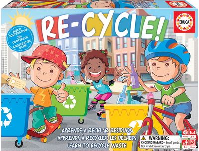 Stalo žaidimas EDUCA RE-CYCLE / PERDIRBTI! (EN)