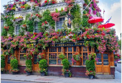 Medinė dėlionė WOODEN CITY London Pub 150 det.