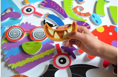 Vonios lipdukai SILLY MONSTERS