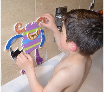 Vonios lipdukai SILLY MONSTERS