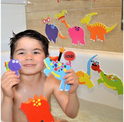 Vonios lipdukai WEIRD&WONDERFUL DINOSAURS