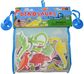 Vonios lipdukai tinklelyje BATH TIME Dinosaur