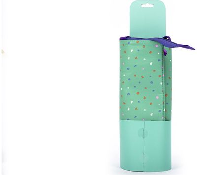 Priešpiečių rinkinys POSH+POP COTTAGE MINT (gertuvė+pietų krepšelis)