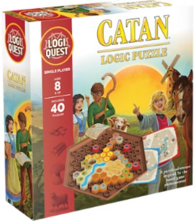 Loginis žaidimas CATAN LOGIC PUZZLE (EN)