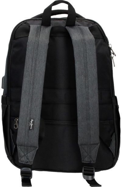 Kuprinė Pepe Jeans JARVIS, 44 cm, 3 skyrių, Black