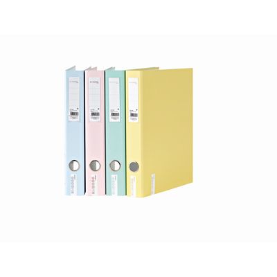 Segtuvas EMBOSS su 2 žiedais, A4, 4 cm, 4 rūšių