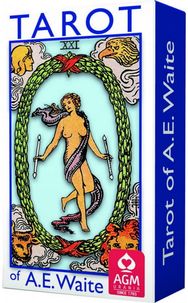 Taro kortos A.E. WAITE TAROT BLUE EDITION