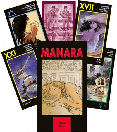 Taro kortos EROTIC TAROT OF MANARA