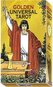 Taro kortos DE ANGELIS GOLDEN UNIVERSAL TAROT