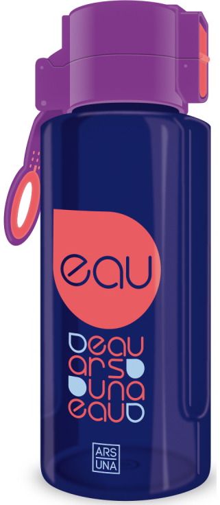 Plastikinė gertuvė DARK PURPLE, 650 ml
