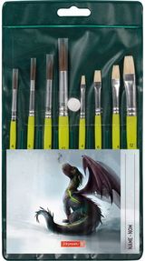 Teptukų rinkinys Brunnen DRAGO, 8 vnt