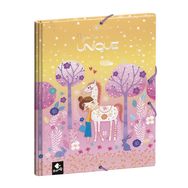 Dėklas sąsiuviniams UNIQUE, A4, 3 cm