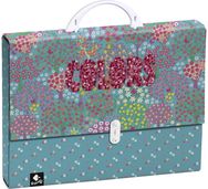 Dėklas kartoninis COLORS su rankena, A4