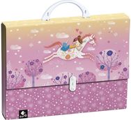 Dėklas kartoninis UNIQUE su rankena, A4