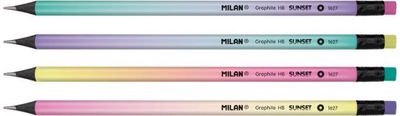 Pieštukas MILAN SUNSET, HB, 4 rūšių