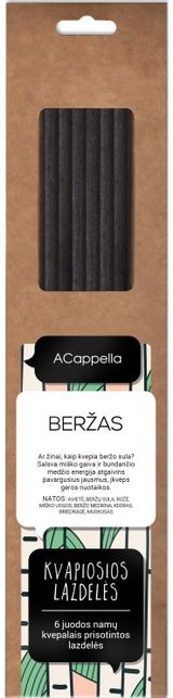 Kvapiosios lazdelės ACAPPELLA BERŽAS