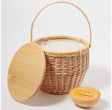 Pikniko krepšys ROUND COOLER, 29x38x34 cm