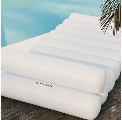 Pripučiamas čiužinys SUNNYLIFE Tube Lilo White (iki 100 kg.)