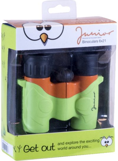 Žiūronai FOCUSJunior 6x21 Green/Orange