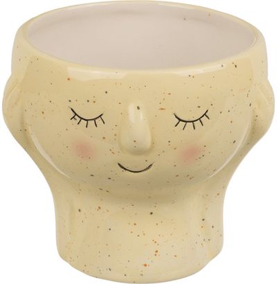 Dekoracinis indas FACES, 11 x 10,5 cm