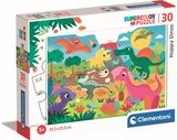 Dėlionė CLEMENTONI HAPPY DINOS 30 det.