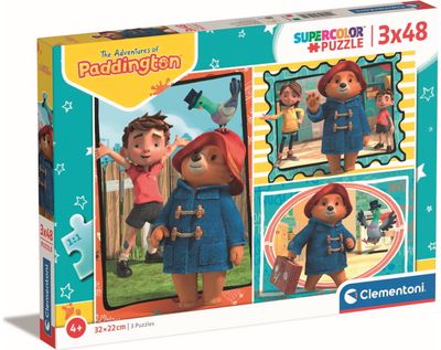 Dėlionė CLEMENTONI PADDINGTON 3x48 det.