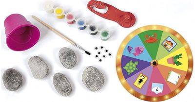 Kūrybinis rinkinys CLEMENTONI IDEA! ROCK ART