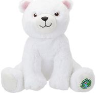 Pliušinis žaislas ECO PLUSH POLIARINIS LOKYS 23 cm.