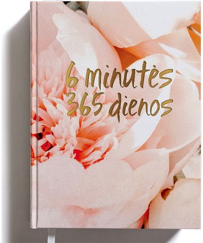 Dienoraštis saviugdai 6 MINUTĖS 365 DIENOS, persikinė