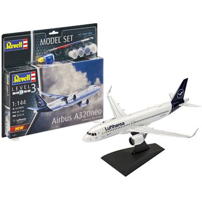 Modeliavimo rinkinys REVELL Airbus A320 neo Lufthansa