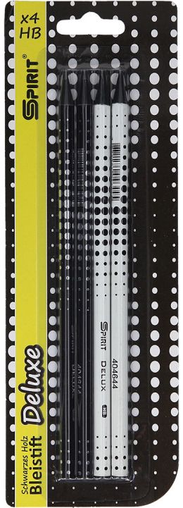 Pieštukų rinkinys Spirit DELUX, HB, 4 vnt