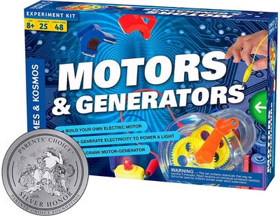 Mokslinis rinkinys KOSMOS Motors & Generators / varikliai ir generatoriai