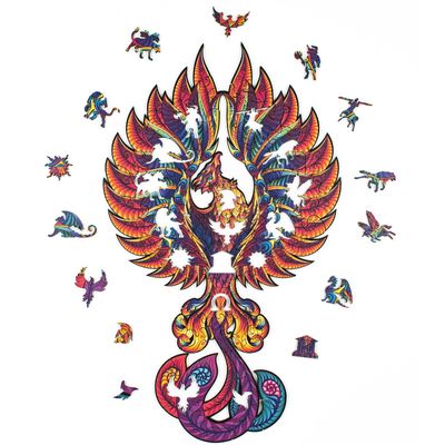 Dėlionė FANTASY PUZZLES FENIX, 100 det.