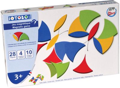 Magnetinis žaidimas iOTOBO Bazinis (28 megnetai)