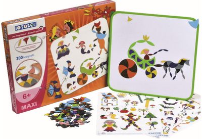 Magnetinis žaidimas iOTOBO Maxi (200 megnetų)