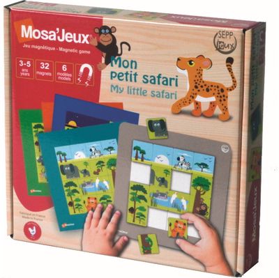 Magnetinis žaidimas SEPP JEUX Mano mažasis Safari