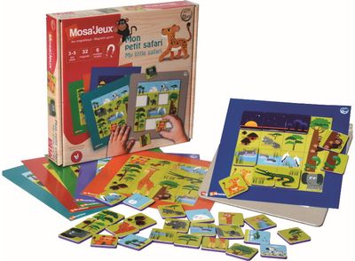 Magnetinis žaidimas SEPP JEUX Mano mažasis Safari